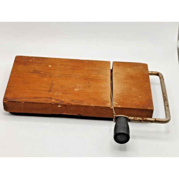 Vintage Retro Mid Century Handcrafted Cheese Slicer MCM Kitchen Decor - Picture 1 of 8
